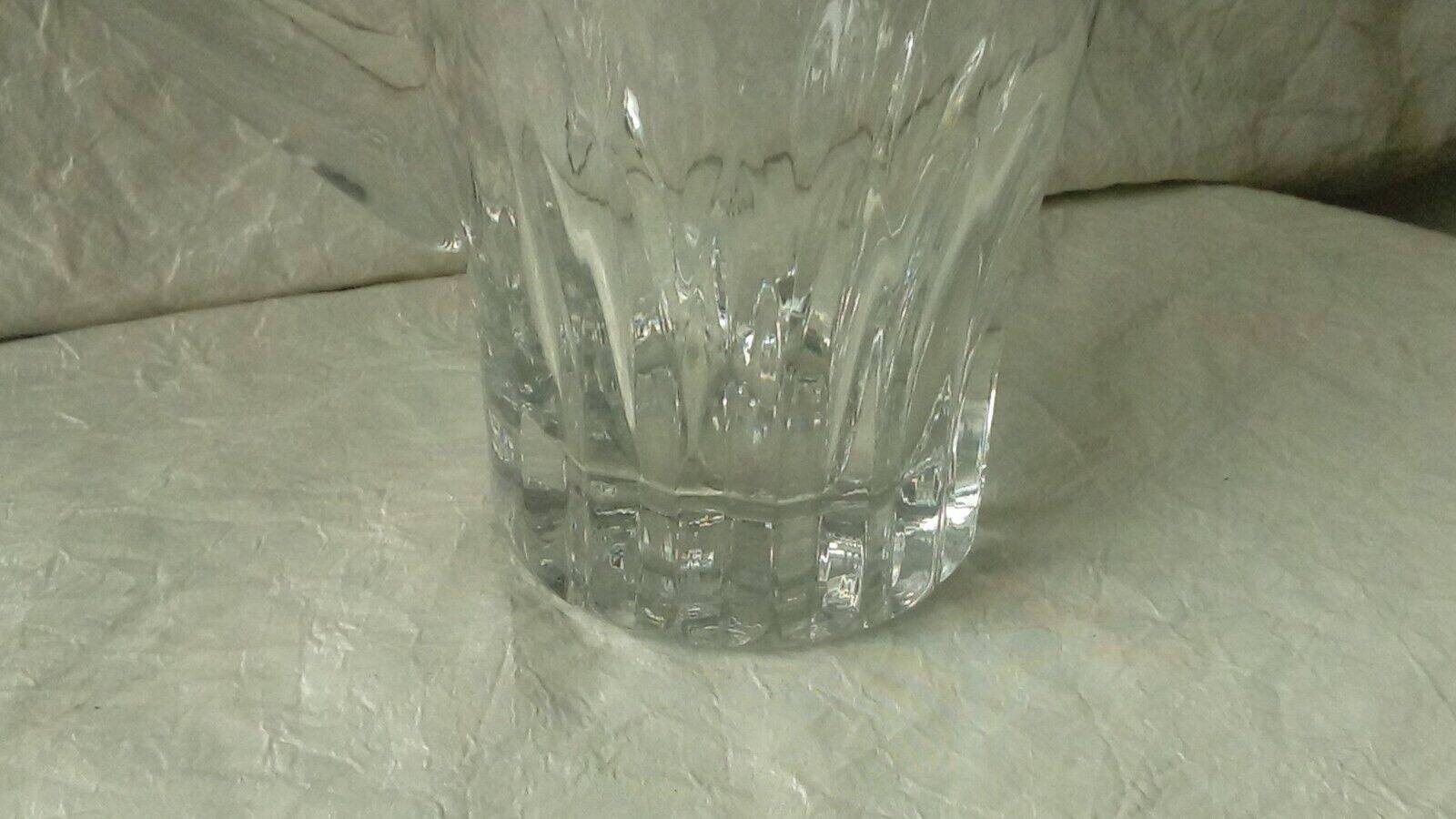 Jug pitcher carafe for water orangeade in crystal old size