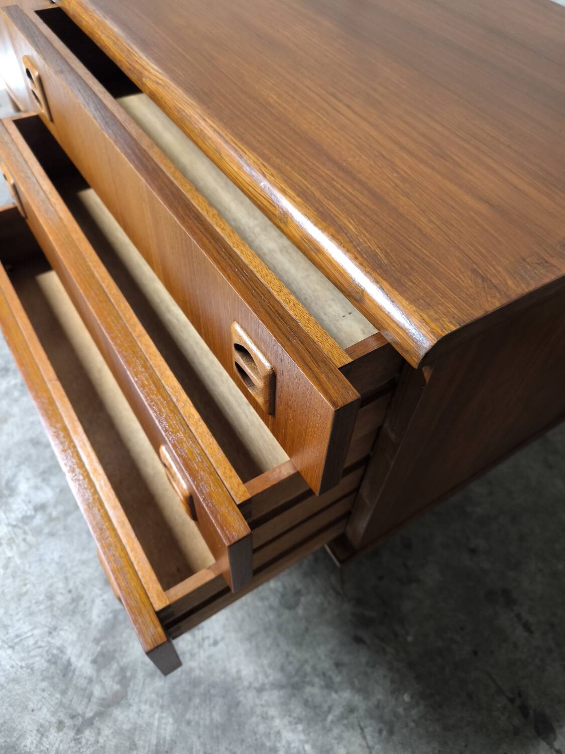 Vintage Scandinavian teak sideboard