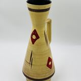 Vase cruche Dümler & Breiden jaune