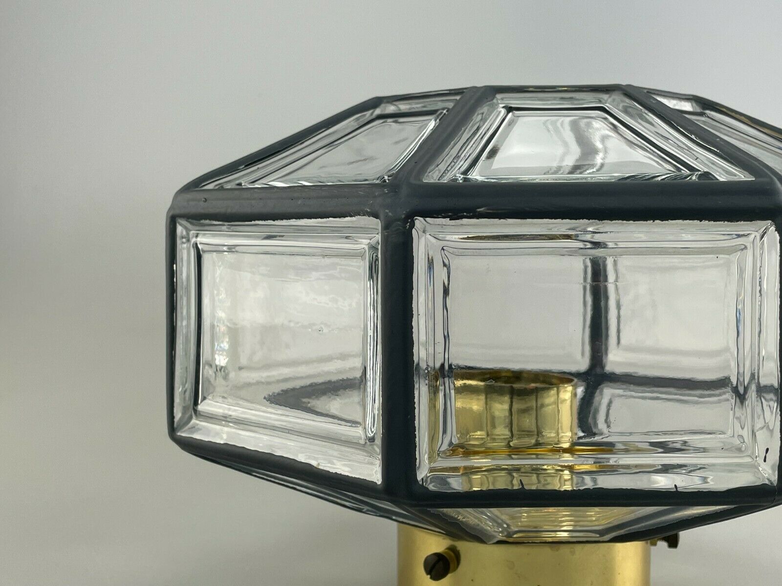 60s 70s lamp light ceiling lamp Limburg glass space age design 60s 70s