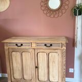 Parisian sideboard in raw wood
