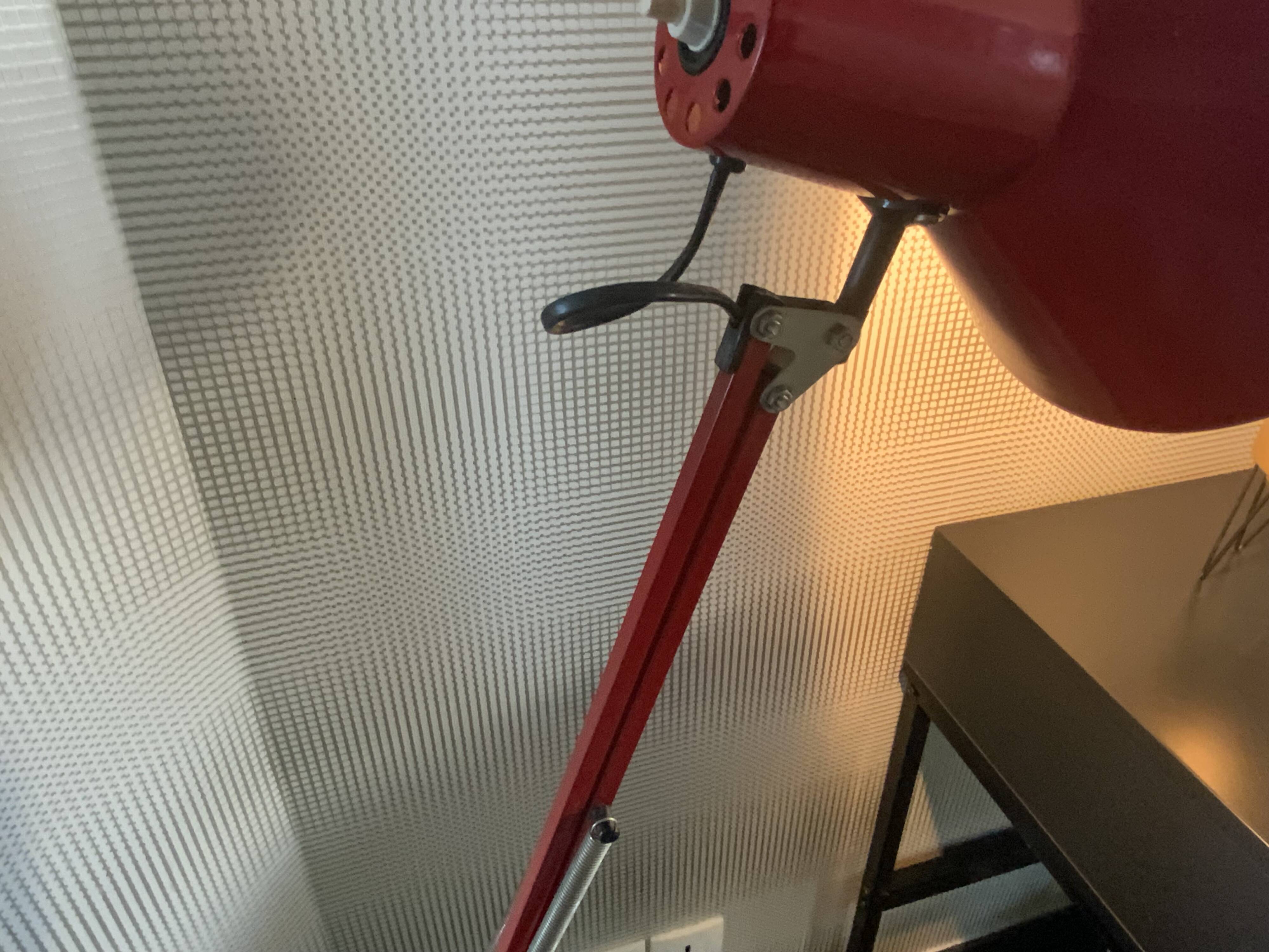 Vintage industrial floor lamp