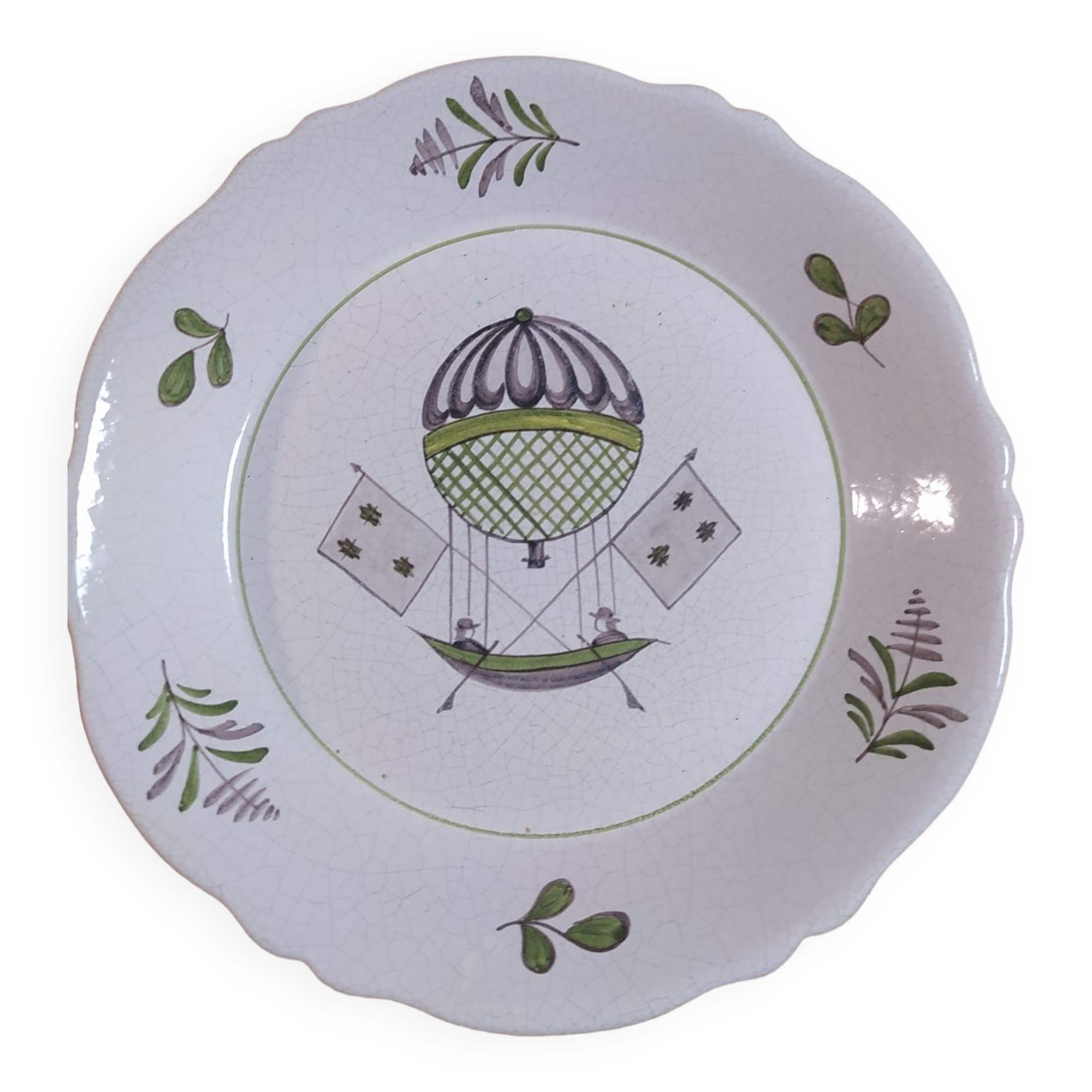 Lot 5 assiettes