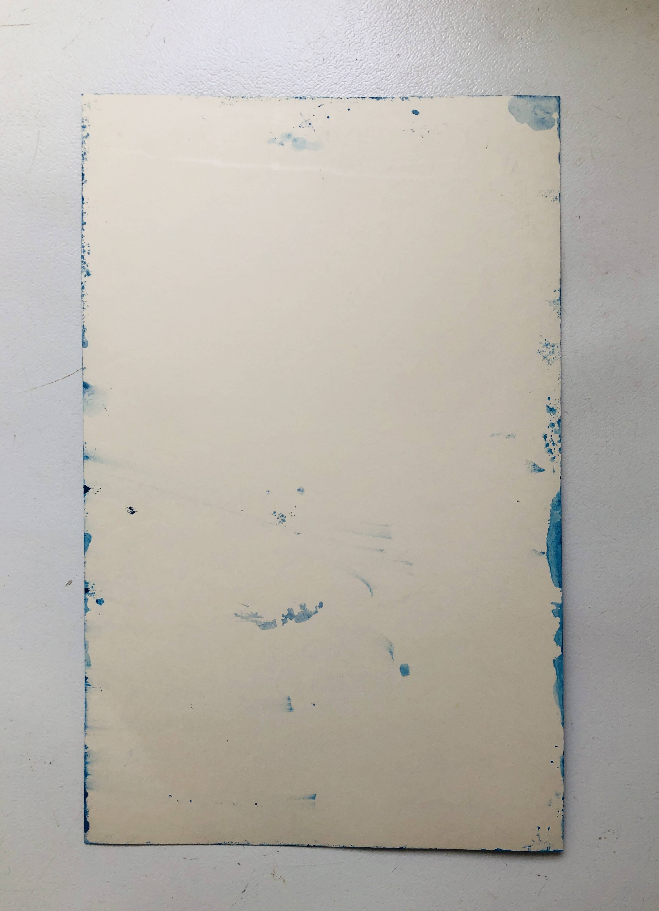 Blue table