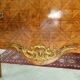 Very rare wig chest with a drawer in Louis XV style with marquetry.