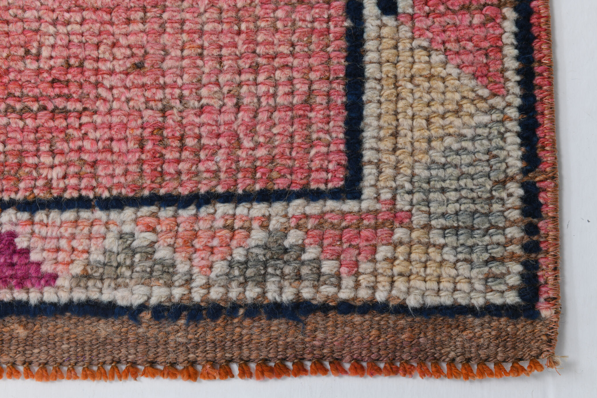 Oriental vintage runner rug 92x329cm