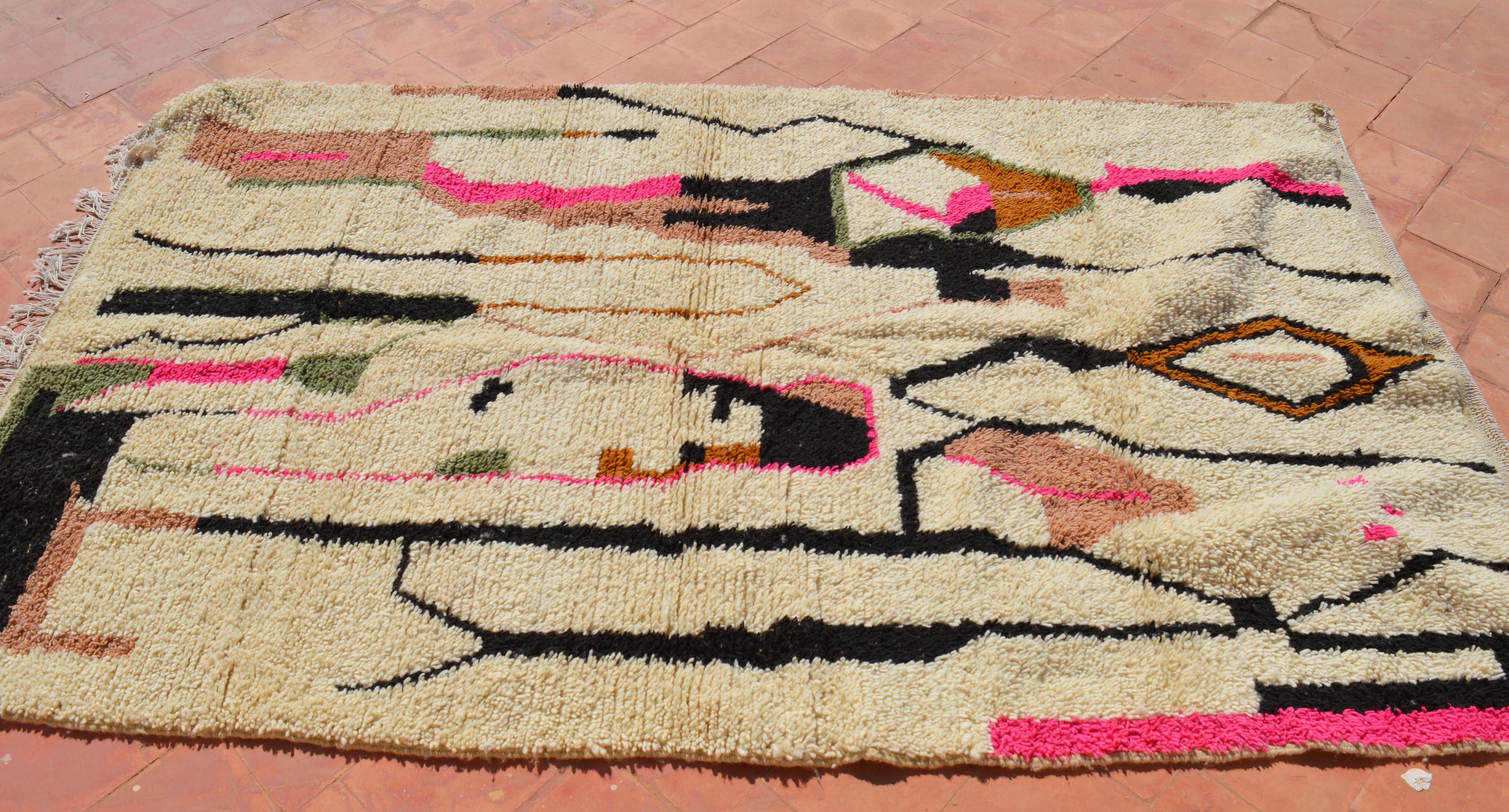 Moroccan berber carpet 260x160cm