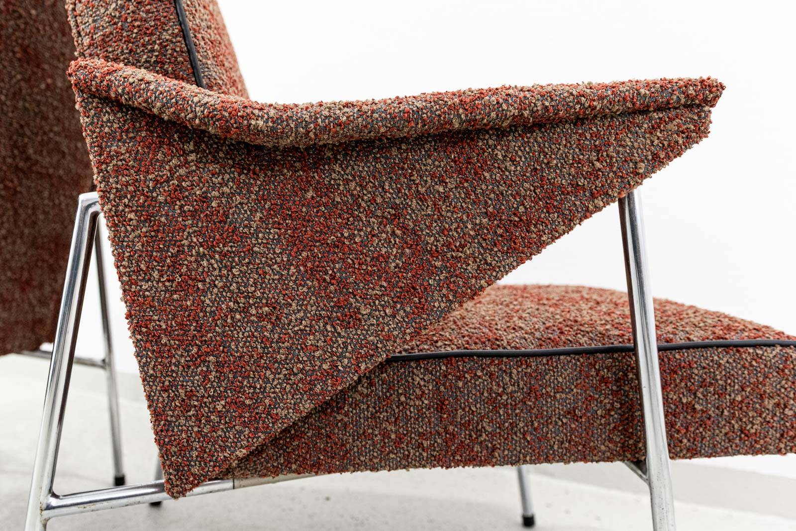 Vintage Armchairs “Bat” Poland, 1960’s, Set Of 2