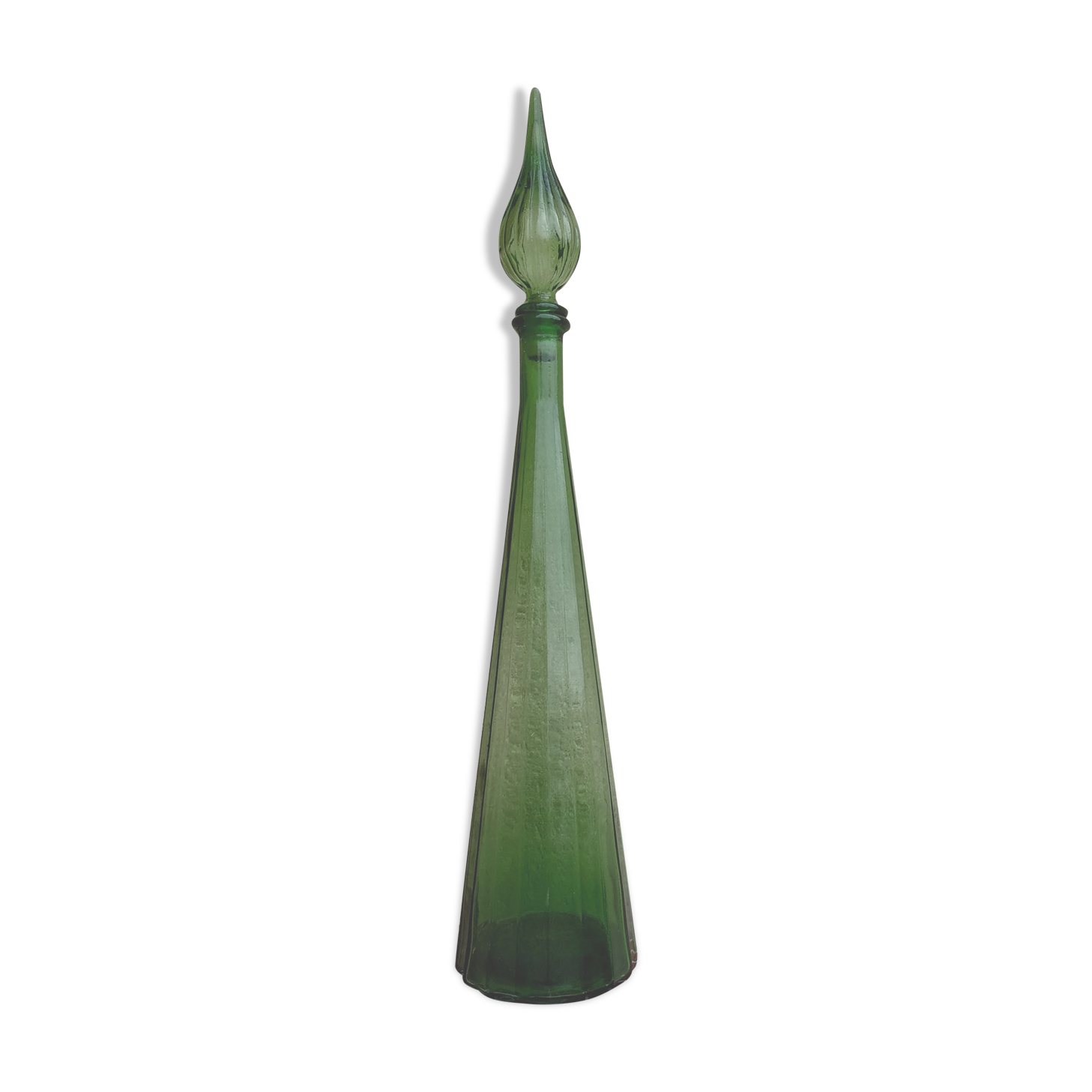 Giant Italian bottle empoli 67 cm rare