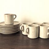 Set de 6 tasses Grès du Marais