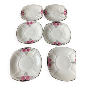 Set of 6 small plates