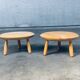Vintage Karljohan Side Table Set by Christian Hallerod for Ikea, 1990s, Set of 2