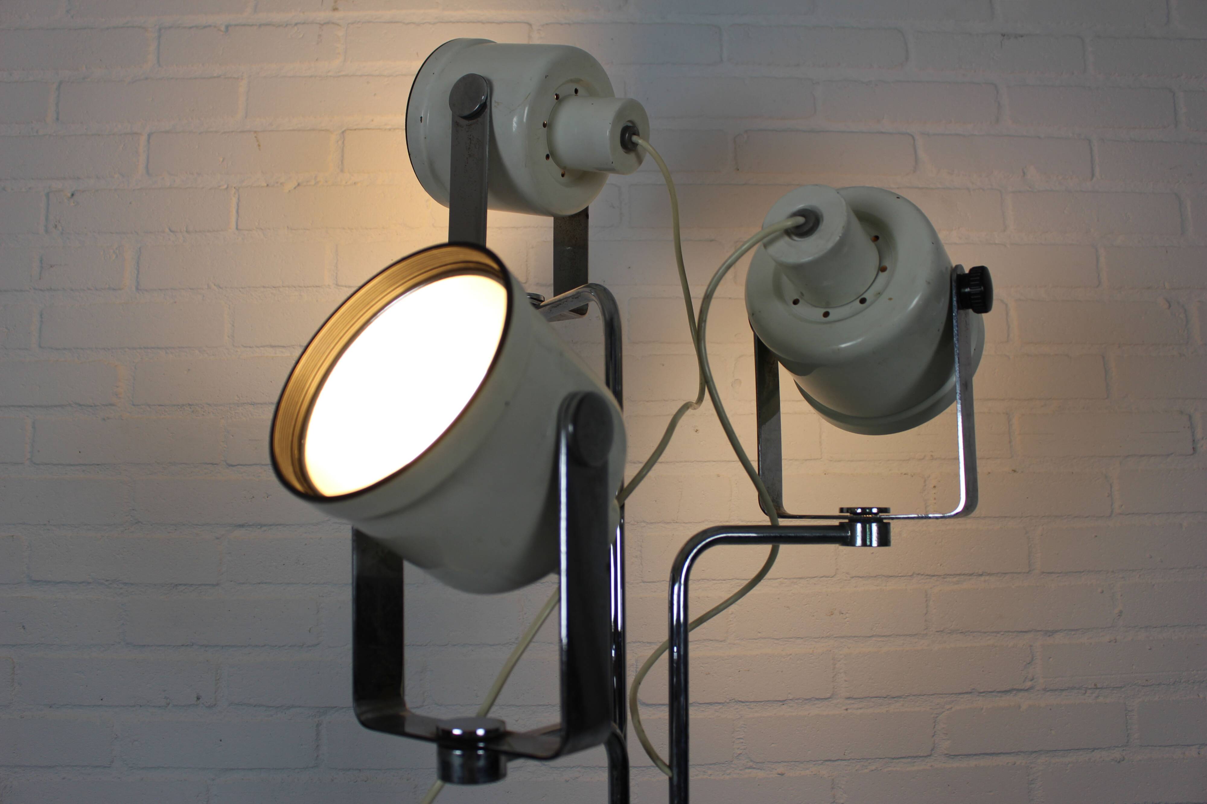 Rare Adjustable Floor Lamp by Brusasco & Torretta for Luci, Italy, 1970s