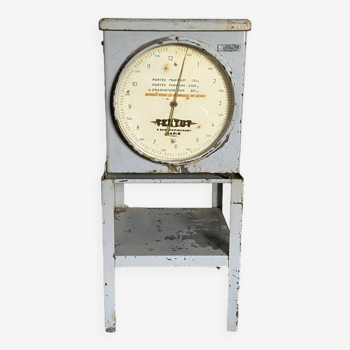 Industrial scale Testut vintage industrial metal 1950