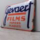 Enamel plate "film Gevaert"