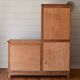 Asymmetrical cabinet