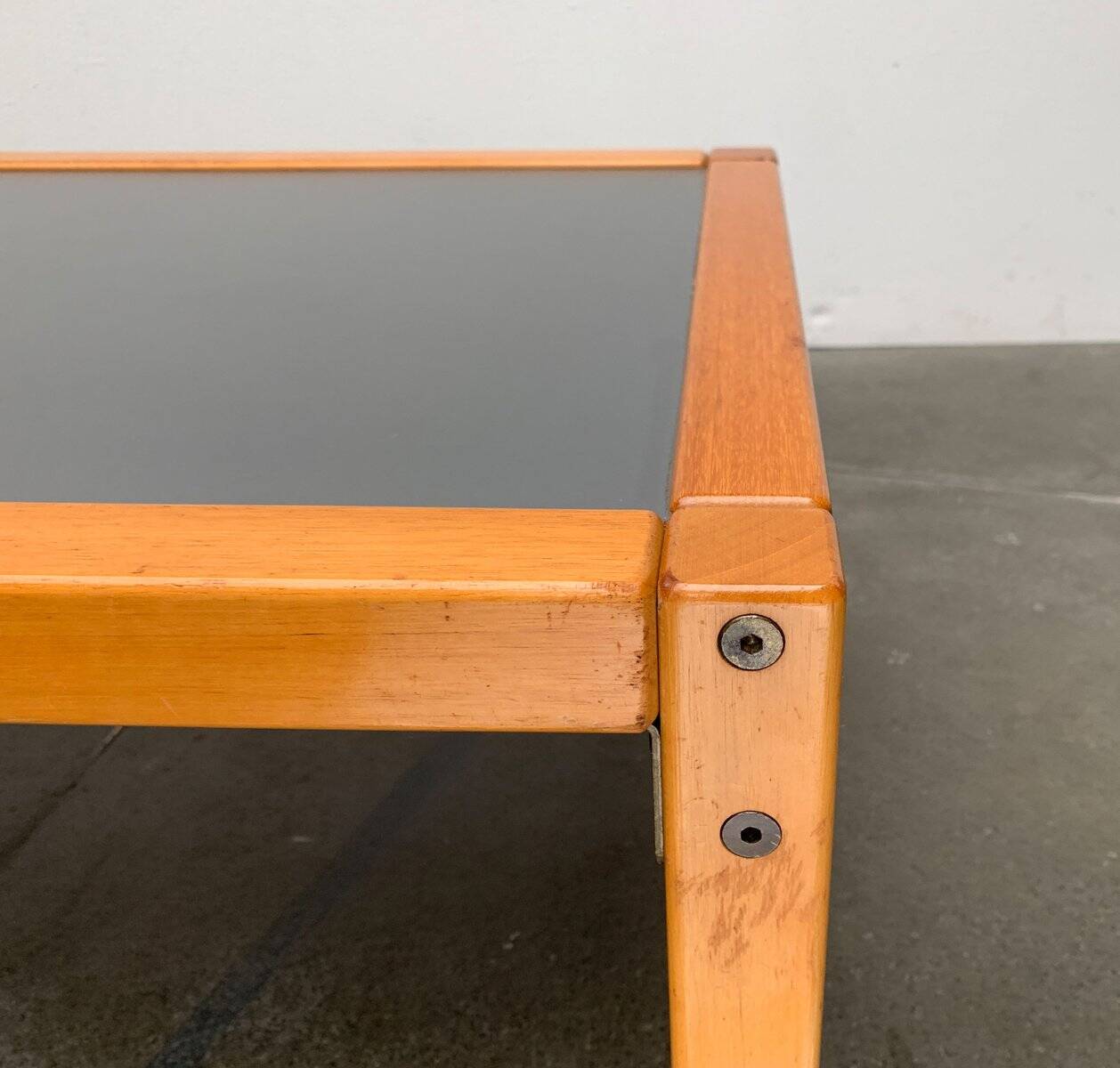 Postmodern coffee table Profil System by Elmar Flötotto for Flötotto, Germany, 1970s.