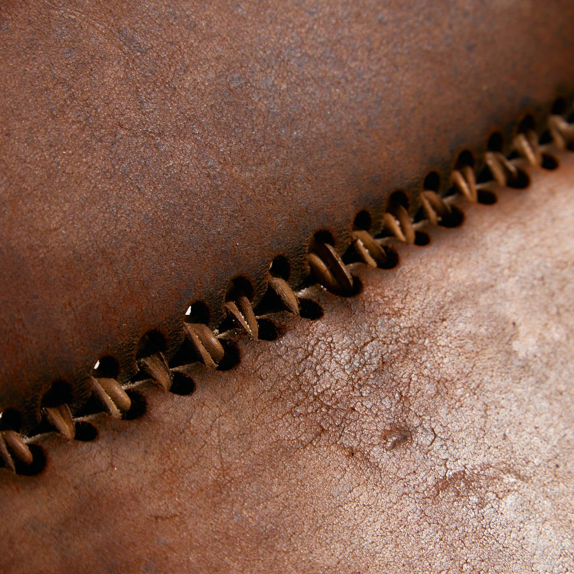 Hungarian calf leather lounge chair