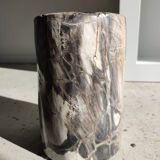 Side table in petrified wood