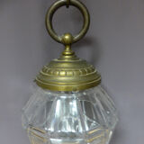 Lantern glass and bronze