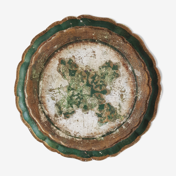 Ancient florentine tray