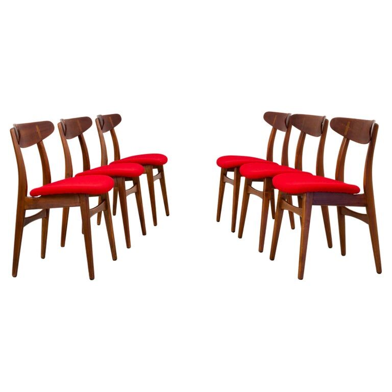 Set of 3 Hans Wegner chairs