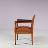 1920s Amsterdamse School style chair by Paul Bromberg for ‘t Woonhuys, Amst