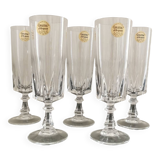 5 flûtes champagne neuves