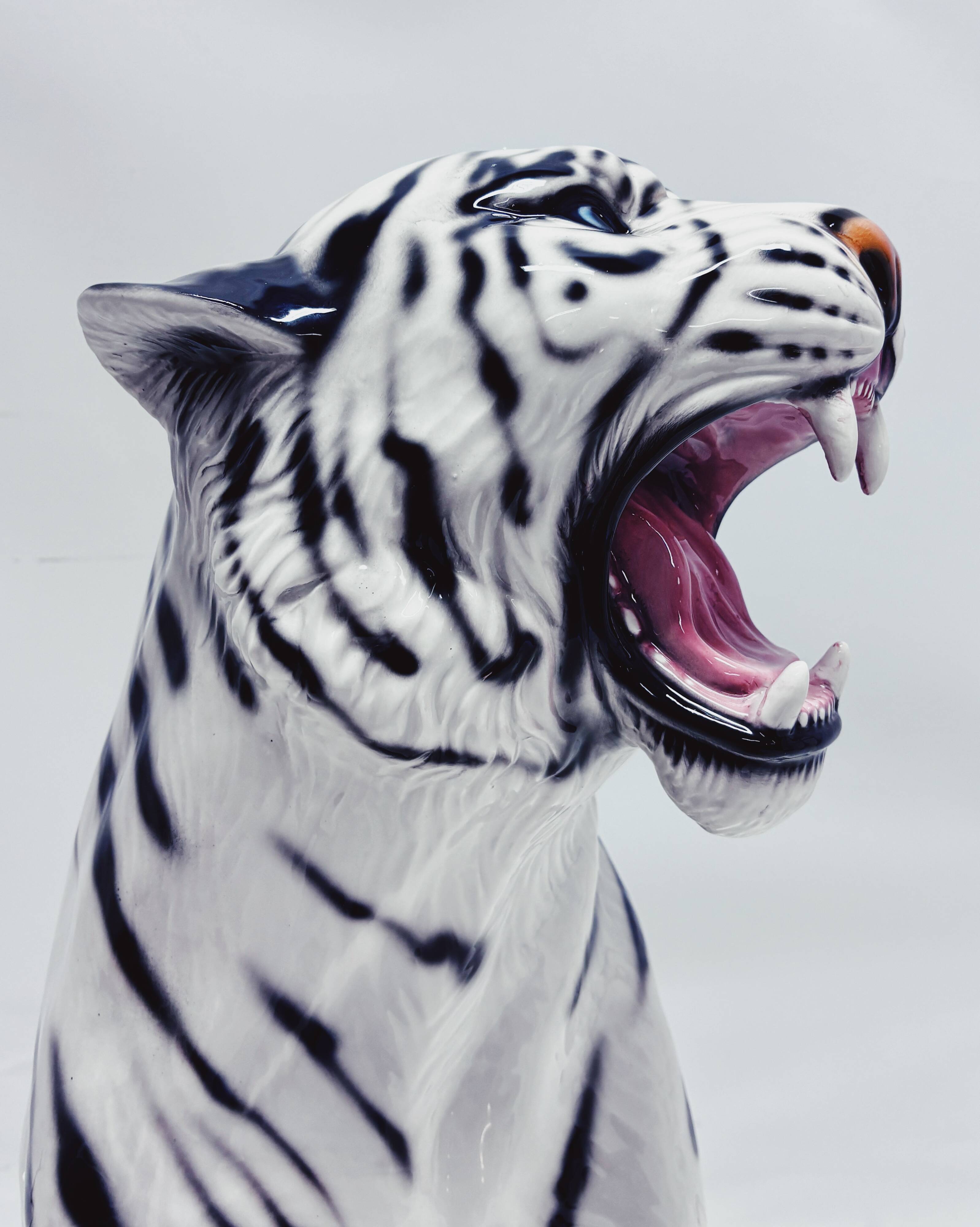 Céramique Tigre Blanc