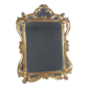 Antique mirror with carved wooden frame and original gilding, 53x37 cm, SD207.