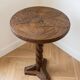 Antique carved Asian wooden gueridon – H 55 cm