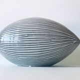 Oval contemporary vase