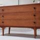 Mid-century drawer cabinet