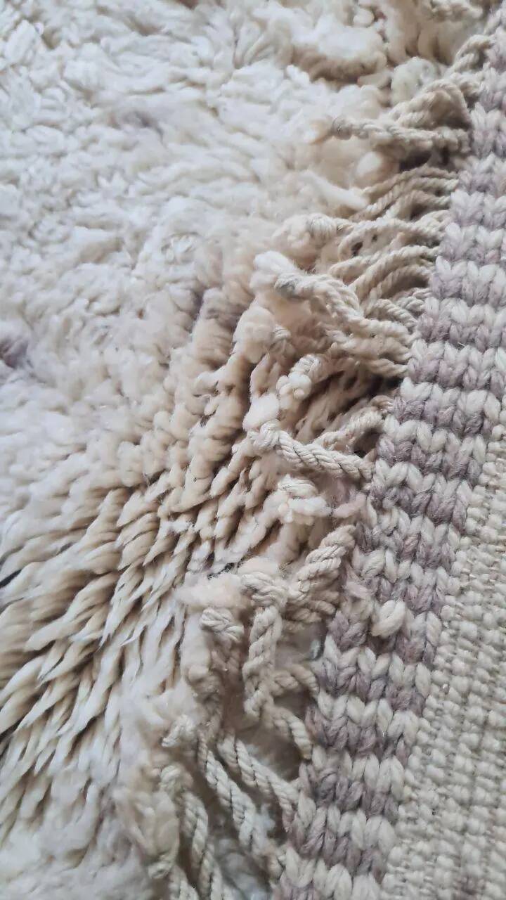 Handmade Moroccan rug in wool 2.5 x 1.5 m