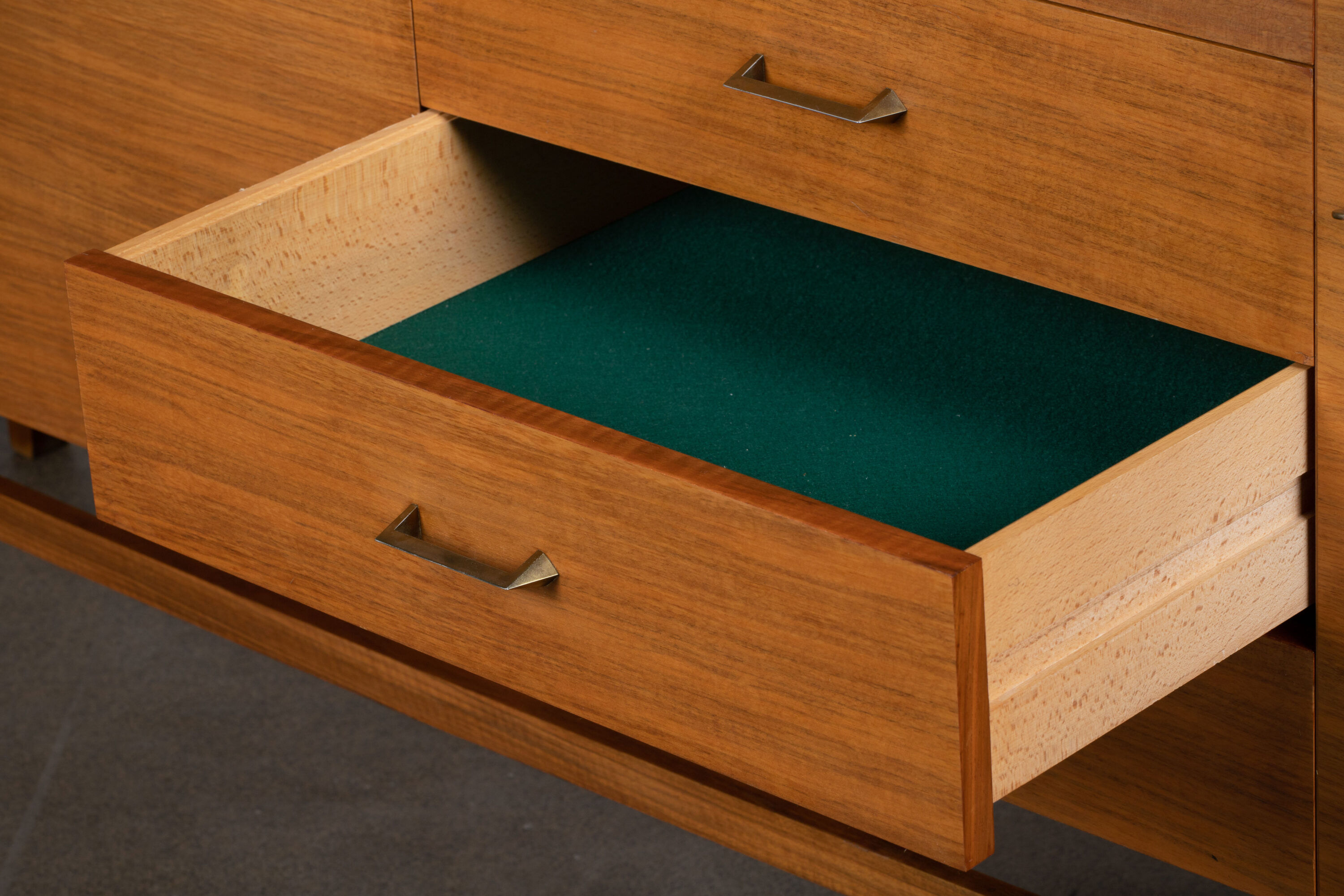 Vintage scandinavian sideboard – 230 cm