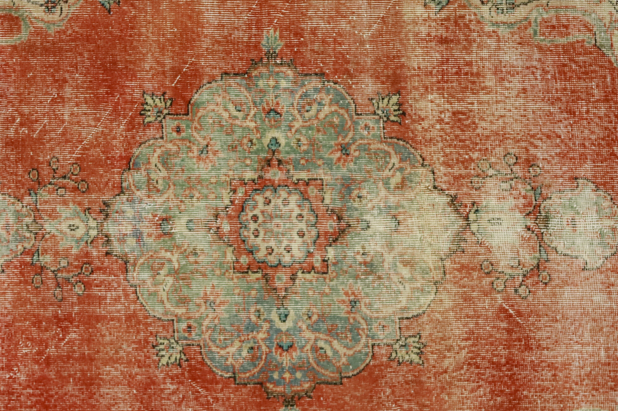 Anatolian handmade vintage rug 265 cm x 160 cm