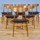 Set of 6 Danish dining chairs in teak by Farstrup, 1960s