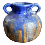 Old pottery ceramic jar