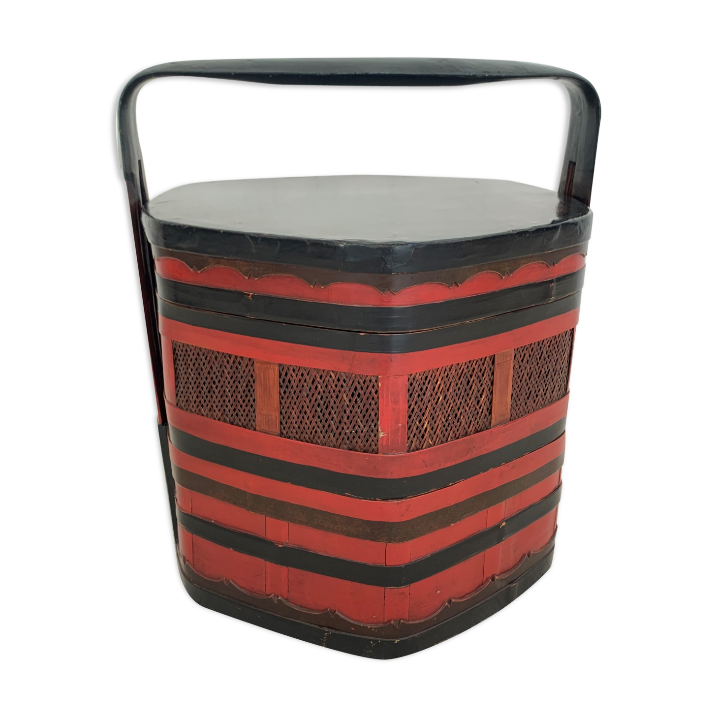 Chinese bamboo basket