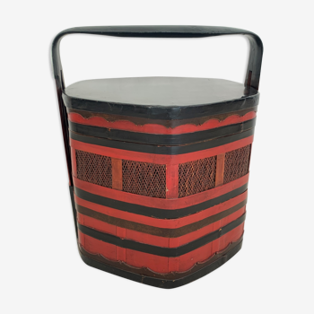 Chinese bamboo basket