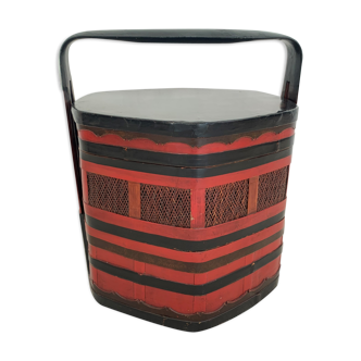 Chinese bamboo basket