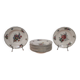 Set of 6 ceramic soup plates “villeroy and boch” “alt strassburg”