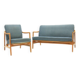 Ensemble de canapés et fauteuils Mid-Century par Tove & Edvard Kindt-Larsen années 60