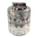 1970s Lalique crystal "Tokyo" table lighter signed. Made in France