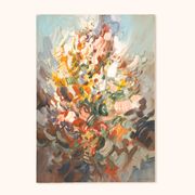Fleurs sauvages, acrylique, 46 x 65cm