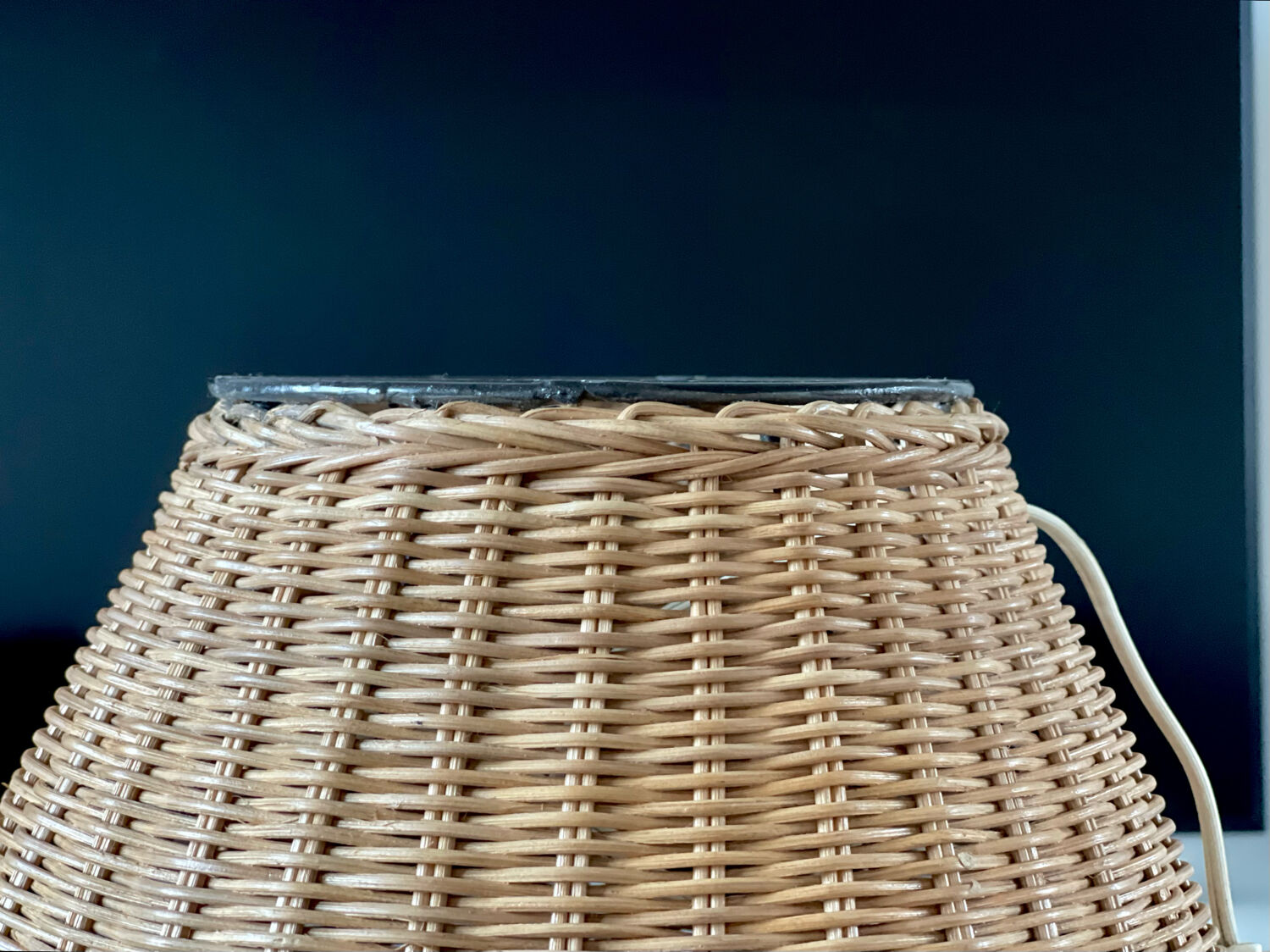 Rattan lamp 1970
