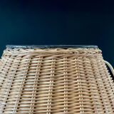 Rattan lamp 1970
