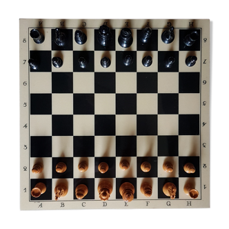 Jeu d'échec plateaux et pièces