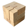 Casse-tête puzzle cube en bois