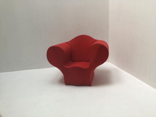 Fauteuil rouge vintage par Ron Arad pour Moroso 1991